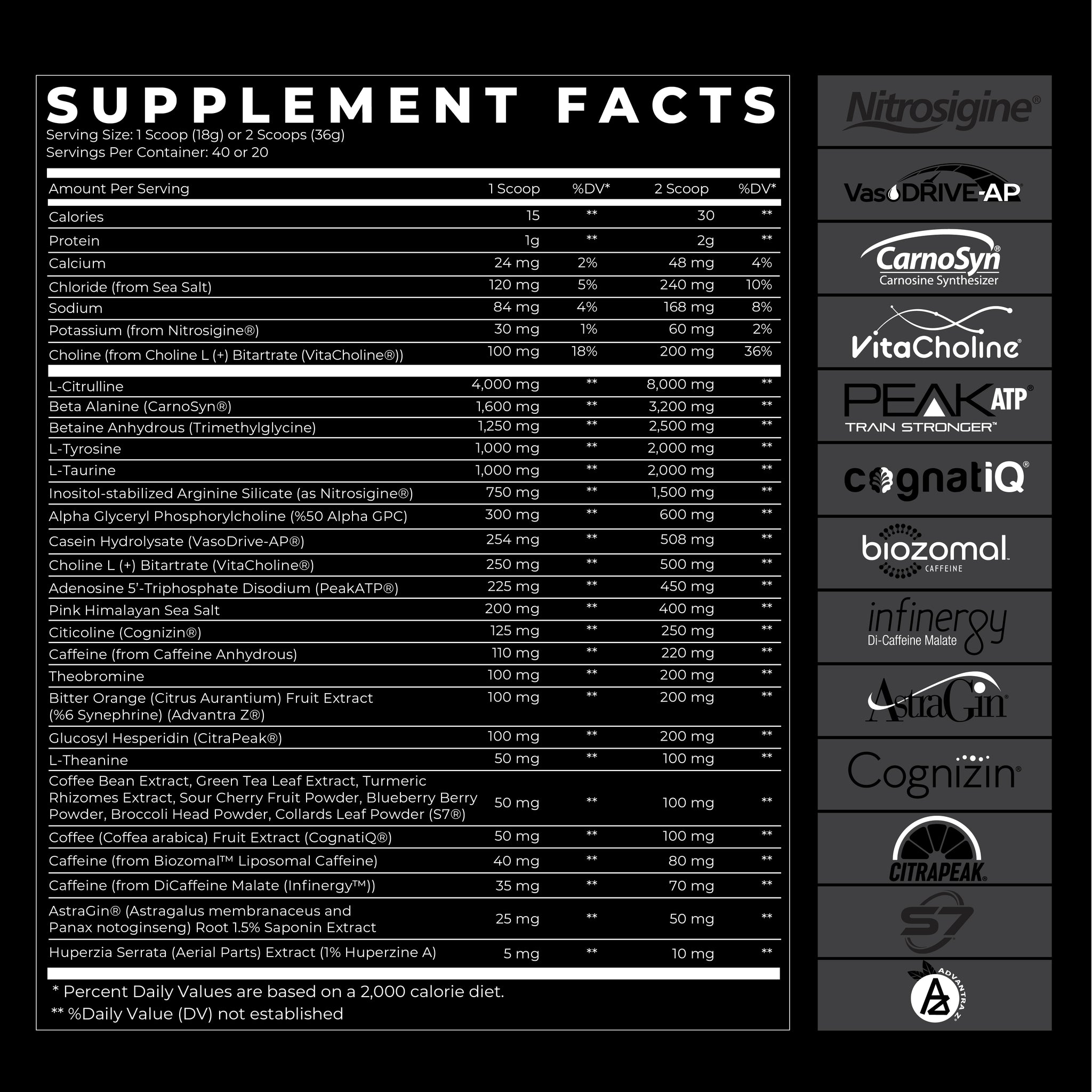 ULTRA PREWORKOUT Infinis Nutrition